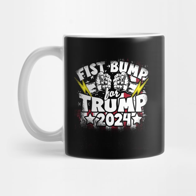 Trump 2024 Fist Bump For Trump by screamingfool